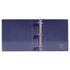 Avery® - Reliure de présentation Easy-Turn robuste, 3 po, bleu marine-Panneau de doublage transparent à l'avant, à l'arrière et sur le dos  