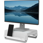 Fellowes - Support de moniteur Breyta - Blanc-Esthétique moderne et simple, disponible en noir et en blanc.