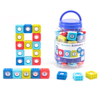Educational Insights - Nombre BubbleBrix-Étincelle plus de confiance ! Renforcez la confiance avec des jouets d'apprentissage de base qui renforcent les compétences dont les enfants ont besoin pour réussir à l'école