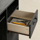 South Shore - Tassio Bureau de travail Chêne gris-Doit être complètement assemblé par 2 adultes (outils non inclus)