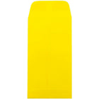 JAM Paper - Enveloppes à monnaie nº 7, 3 1/2 x 6 1/2 po, jaune Brite Hue, 50/paquet-Enveloppes jaunes