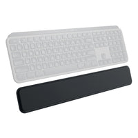 Logitech - Repose-poignets MX-Soutien durable - Performances longue duree: le soutien ferme des poignets maintient vos mains dans une position agreable et detendue pour que vous puissiez taper confortablement pendant des heures