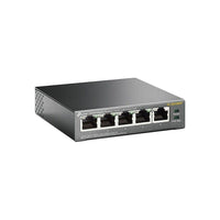 TP-LINK – Commutateur de bureau 5 ports Gigabit avec 4 Ports PoE (TL-SG1005P)-5 ports RJ45 10/100/1000Mbps