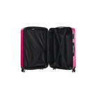 TOSCANO EMINENTE Grand bagage rigide 30 po - Fuschia-Garantie mondiale limitée de 5 ans