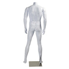 Eddie's - Mannequin de sport masculin - Wide Stance - Blanc (150561-1)-ABS - assure une résistance et une durabilité supérieures