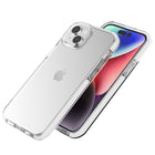 General Supply Goods + Co iPhone 15 Plus étui anti-chocs - Transparent-Compatible avec la recharge sans fil
