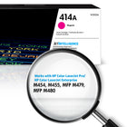 HP - Cartouche de toner magenta LaserJet d'origine 414A (W2023A)-Rendement standard des pages