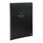 Rocketbook Fusion Smart Portable Réutilisable, format lettre, noir infini-Utilisez n’importe quel stylo, marqueur Pilot Frixion, marqueur ou surligneur pour lier l’encre à nos pages spécialisées – vous n’avez qu’à l’essuyer avec un chiffon humide pour recommencer du début