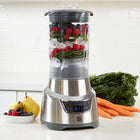 Kenmore - Elite Melangeur de comptoir à 5 vitesses et gobelet de voyage-Le puissant moteur de 1,3 HP pulverise la glace