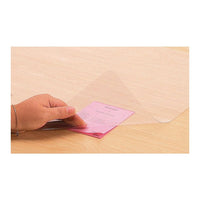 Artistic Products – Sous-main transparent, 19 po x 24 po-Recouvre le bureau tout en gardant votre matériel de référence bien en vue