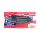 Pentel® - Stylos à bille R.S.V.P., 0,7 mm, bleu, paq./12-Bien équilibré, ce stylo durable est un choix populaire.