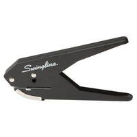 Swingline - Perforateur faible force à 1 trou-Perforateur résistant à 1 trou avec fonctionnement à faible force facilitant la perforation