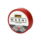 Scotch - Ruban washi Expressions, rouge, 0,59 po x 393 po, (C314-RED)-0.59" W x 10.9yd L