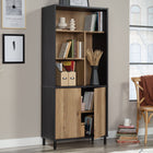 Sauder - Acadia Way Bibliothèque - 68,54 po H - Finition Raven Oak (430754)-Assemblage rapide et facile
