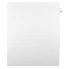 Mark Maker – Onglets séparateurs juridiques blancs, 1/25 onglets, format lettre, sans trous, numéro 103, 25/paquet-Onglets séparateurs blancs, 1/25 onglets