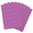 JAM Paper - Joints d'autocollants pour étiquettes circulaires - 1 2/3 po de diamètre - Violet - Paquet de 120-Taille : moyen, 1 2/3 pouces de diamètre, Taille parfaite pour sceller les enveloppes et étiqueter tout ce qui vous permet de rester organisé