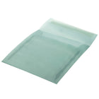 JAM Paper Enveloppes translucides, 5,5 x 5,5 po, bleu océan, 50/paquet-Poids du papier : 30 lb