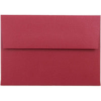 JAM Paper Enveloppes Stardream A1 à effet métallisé, rouge Jupiter, 50/paquet-Enveloppes Stardream en papier rouge Jupiter à effet métallisé