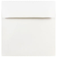 JAM Paper Enveloppes carrées standard à fermeture gommée, 8 x 8 po, blanc, 1000/pqt-Blanc
