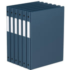 Davis Group Super économie, Reliure à anneaux ronds 5/8 po, paquet de 6 – Bleu Marine-3 Reliure À Anneaux