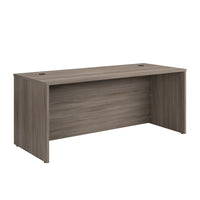 Sauder 71"W La Collection Affirm Bureau - Finition Hudson Elm-Plateau durable de 1 po d'épaisseur pour des livres, des classeurs, un ordinateur, et plus encore