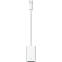 Apple - Adaptateur Lightning USB pour appareil photo-Branchez l'adaptateur et l'appli Photos démarrera automatiquement, ce qui vous permet de choisir les photos et les vidéos à importer; ensuite, elles seront organisées en des albums