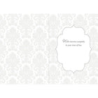 Rosedale – Cartes et enveloppes formelles « With Deepest Sympathy » 5 1/2 x 8 (po) 12/paquet (17501)-Cartes de souhaits de qualité comparable à celles qu’on retrouve dans un magasin spécialisé