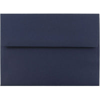 JAM Paper Enveloppes format livret à fermeture gommée, 4 3/4 x 6 1/2 po, bleu marine, 100/pqt-Bleu marine