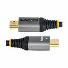 StarTech - Câble HDMI 2.0 4K haute vitesse de 16 pi avec Ethernet - Noir/Gris-Prend en charge jusqu'à 3840 x 2160 (4K), résolution 60 Hz