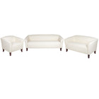 Flash Furniture – Mobilier de réception série HERCULES Imperial, blanc (111SETWH)-Ensemble de réception contemporain