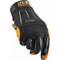 Mechanix Wear - Gants Robustes Pour Mécanicien, Paume Cuir Fleur, Taille Moyen, paquet de 2-Taille Moyen