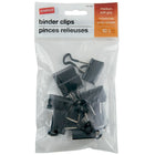 Staples – Pinces relieuses SoftGrip, moyennes, 1 1/4 po, noir, paquet de 10-Prise caoutchoutée