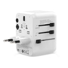 Powerology - PD 20W Adaptateur universel de voyage avec 2 USB-A ET 1 USB-C-Charge USB-C rapide jusqu'à 20W
