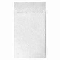 JAM Paper - Enveloppes extensibles pour catalogue Tyvek à extrémité ouverte avec fermeture autocollante - 12" x 16" x 2" - Blanc - Paquet de 100-Couleur blanche