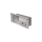Peerless-AV Boîte accessoires murale de gestion de câbles et de stockage alimentation encastrée IBA3, blanc-Blanc