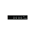 StarTech  Commutateur KVM USB 1U à châssis avec OSD, 4 ports-Affichage à l’écran permet de renommer les ordinateurs connectés pour faciliter l’identification et offrir une sécurité par mot de passe par port