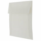 JAM Paper Enveloppes carrées translucides, 5,5 po, platine, 50/paquet-Intérieur vierge où écrire un mot personnalisé