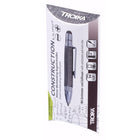 Stylo Bille Troika Construction Liliput - Titanium-Tournevis plat / Phillips