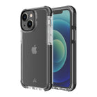 AXS - PROShield Plus etui teste contre les chutes & Protecteur d'ecran ARMORGlass pour iPhone 13 mini, Transparent/Noir-Fabrique avec un revêtement anti-UV et anti-jaunissement