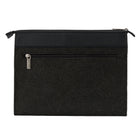 Housse pour ordinateur portable compatible avec de 15,6 po Housse pour ordinateur portable, Noir-Grande poche zippée à l'arrière pour téléphone portable, petite tablette, papier, etc.