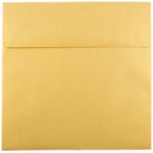 JAM Paper Enveloppes Stardream à fini métallisé, doré, 8,5 x 8,5 po, 50/paquet-Enveloppes dorées Stardream à effet métallisé