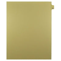 Mark Maker – Onglets séparateurs juridiques beiges, 1/25 onglets, format lettre, sans trous, numéro 152, 25/paquet-Onglets séparateurs beiges, 1/25 onglets