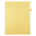 Markmaker - 25 tabs/PQT,5 PQT/Boite, Intercalaires imprimes Legal, Chamois, 1/15th coupe| format lettre, sans trous, Numero 139-Intercalaires imprimes Legal
