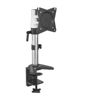 ShoppingAll - Bras vertical pour moniteur LCD Support de bureau/bras pour moniteur-Blanc-Le bras peut accueillir un écran 15"-32", jusqu'à 17,6lb/8kg avec un trou de montage VESA de 75mm x75mm ou 100mm x 100mm.