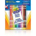 Crayola - Crayons de couleur facile à développer Project - paquet de 12-Comprend 12 crayons de couleur lavables faciles à peler