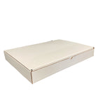 Abbey - Boîtes d'expédition à pliage facile - 9 1/8 po x 12 1/8 po - blanc - paquet de 100-Quantité : 100 boîtes par lot