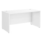 Bureau 60 po L x 30 po P Studio C de Bush Business Furniture, blanc (SCD260WH)-Stratifié thermofusionné sur bois composite