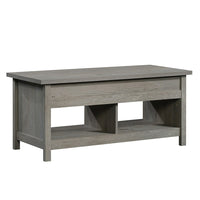 Sauder - Table basse Cannery Bridge 422876, à dessus relevable, chêne mystique-Bois d'ingénierie fini chêne mystique