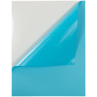 JAM Paper - Étiquettes d'expédition papier autocollant pleine page - 8 1/2 po x 11 po - Bleu - Paquet de 10-Étiquettes autocollantes pleine page bleues, Faites ressortir votre courrier avec des étiquettes d'adresse d'expédition colorées