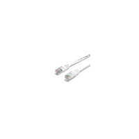 StarTech  Câble de raccordement moulé M45PATCH15WH Cat 5e, 15 pi, blanc-Deux connecteurs RJ-45 mâles assurent une connectivité transparente